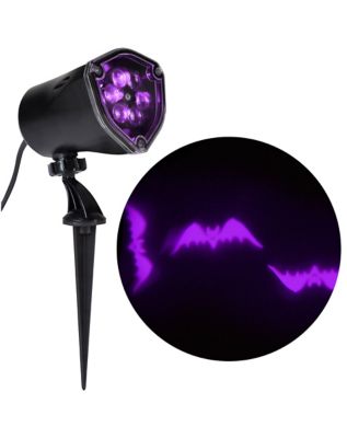 Whirl-A-Motion LED Purple Bats Projection Spot Light - Spirithalloween.com